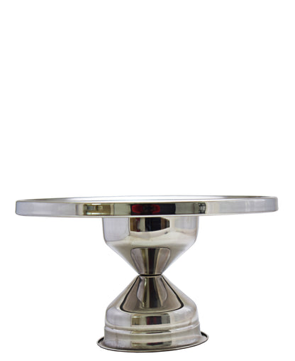 Kitchen Life Cake Stand - Silver