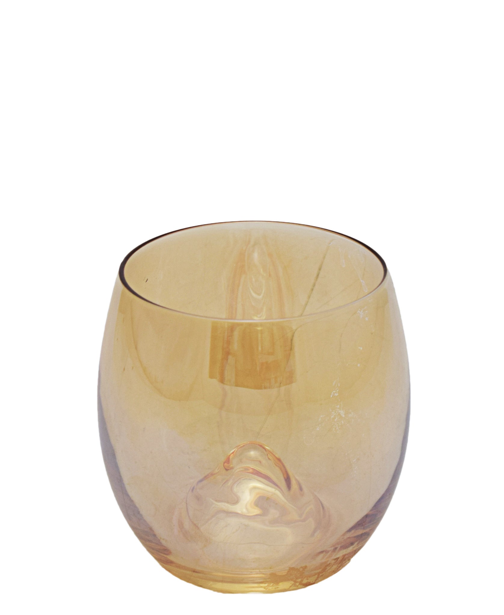 Unique Designs Glamour Whiskey Glass - Gold