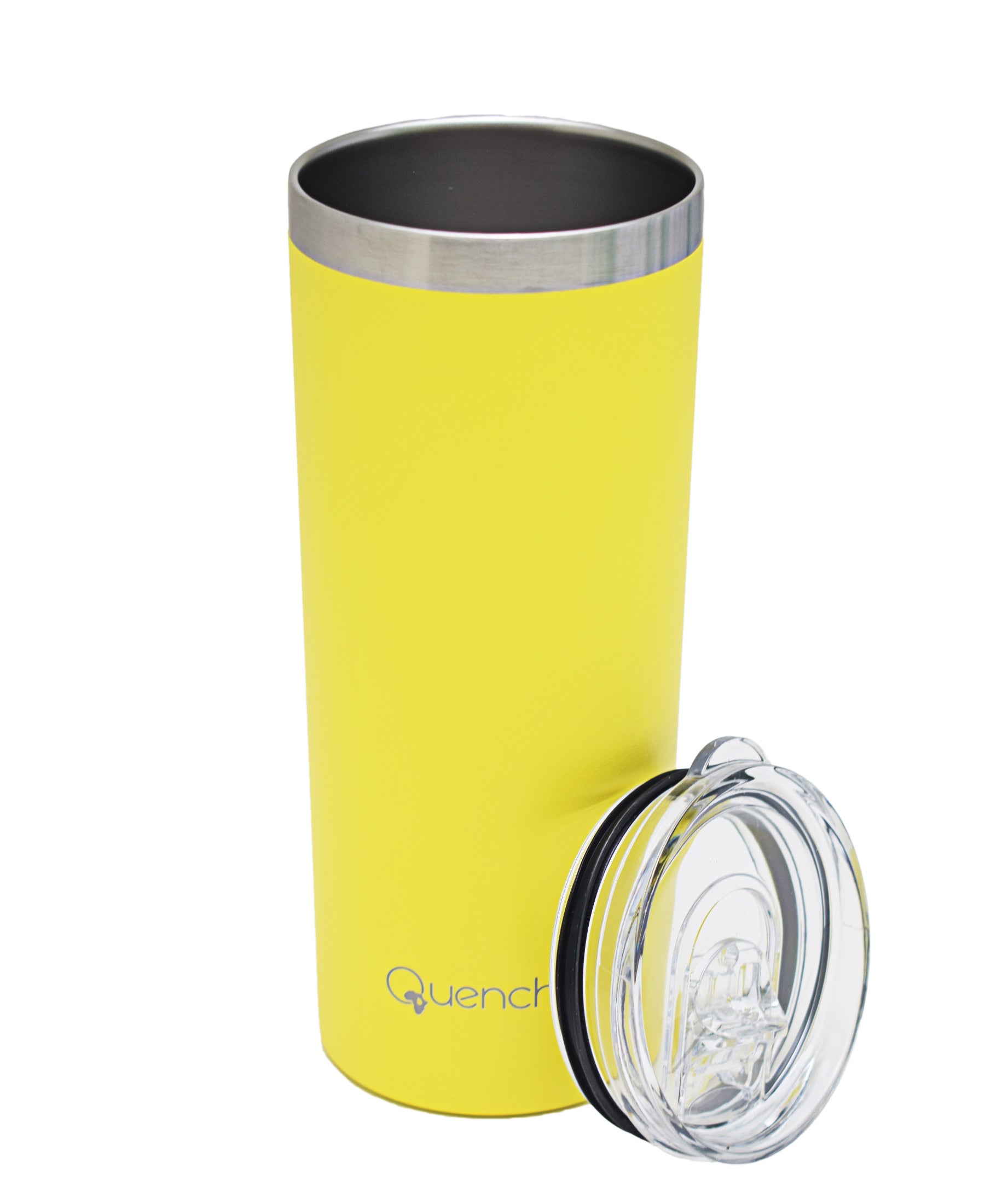 Quench 500ml Stainless Steel Travel Buddy - Sunshine Yellow