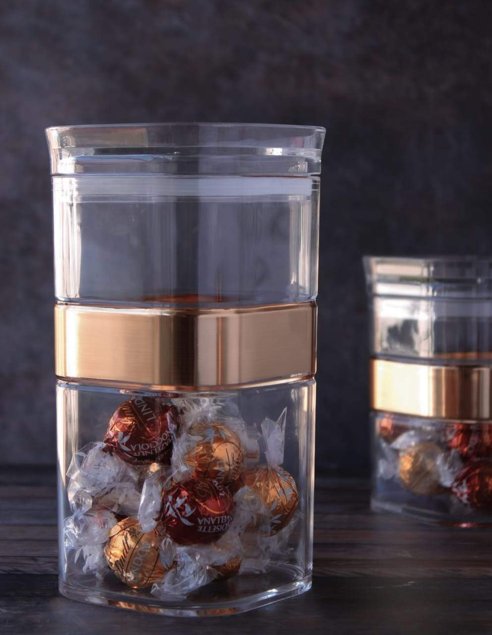 Kitchen Life Donna Acrylic Storage Jar - Medium
