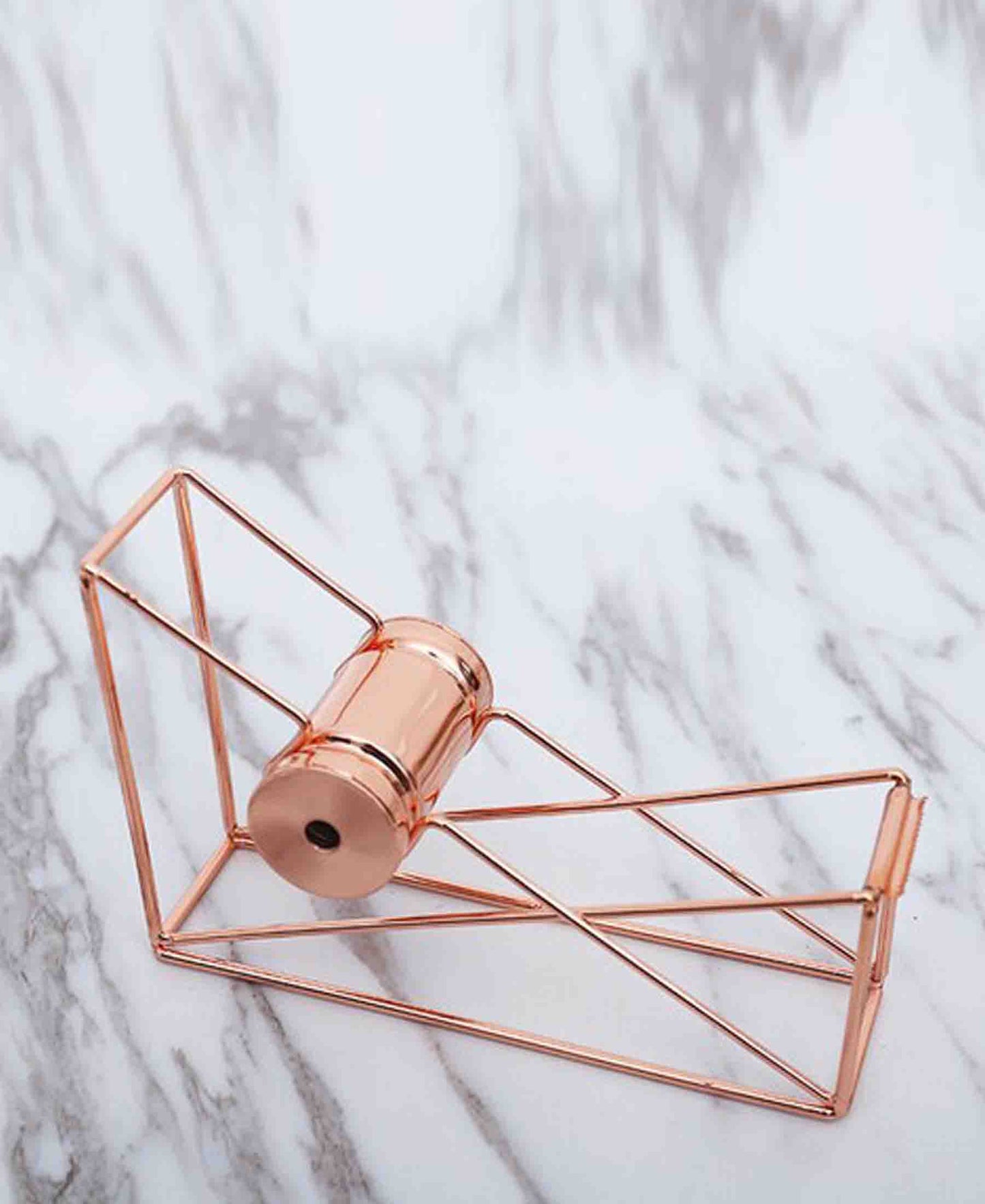 Fine Living Elementary Sellotape Holder - Rose Gold