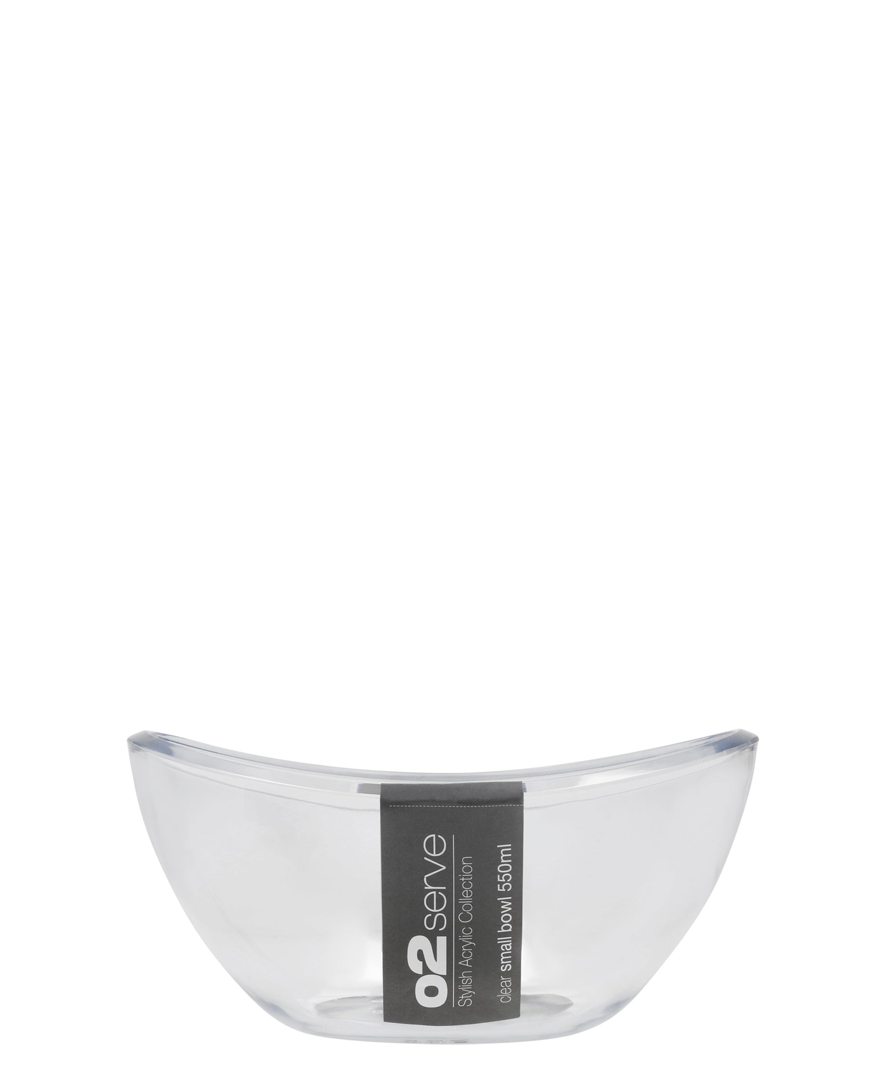 O2 Small Bowl 550ml - Clear