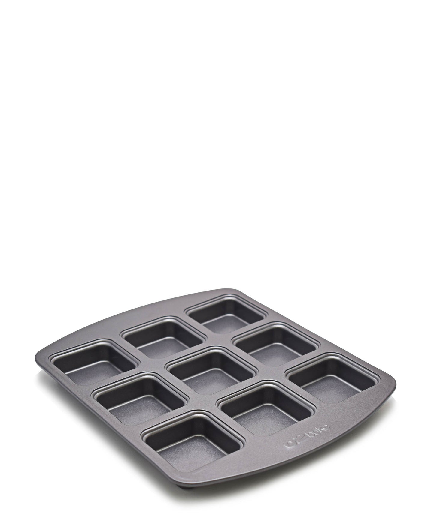 O2 Bake 9 Piece Brownie Pan - Grey