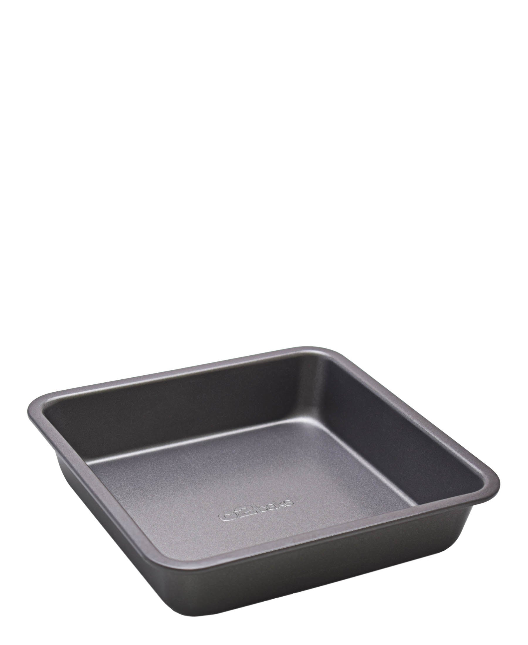 O2 Bakeware Non Stick Square Cake Pan 22.5cm - Grey – The Culinarium