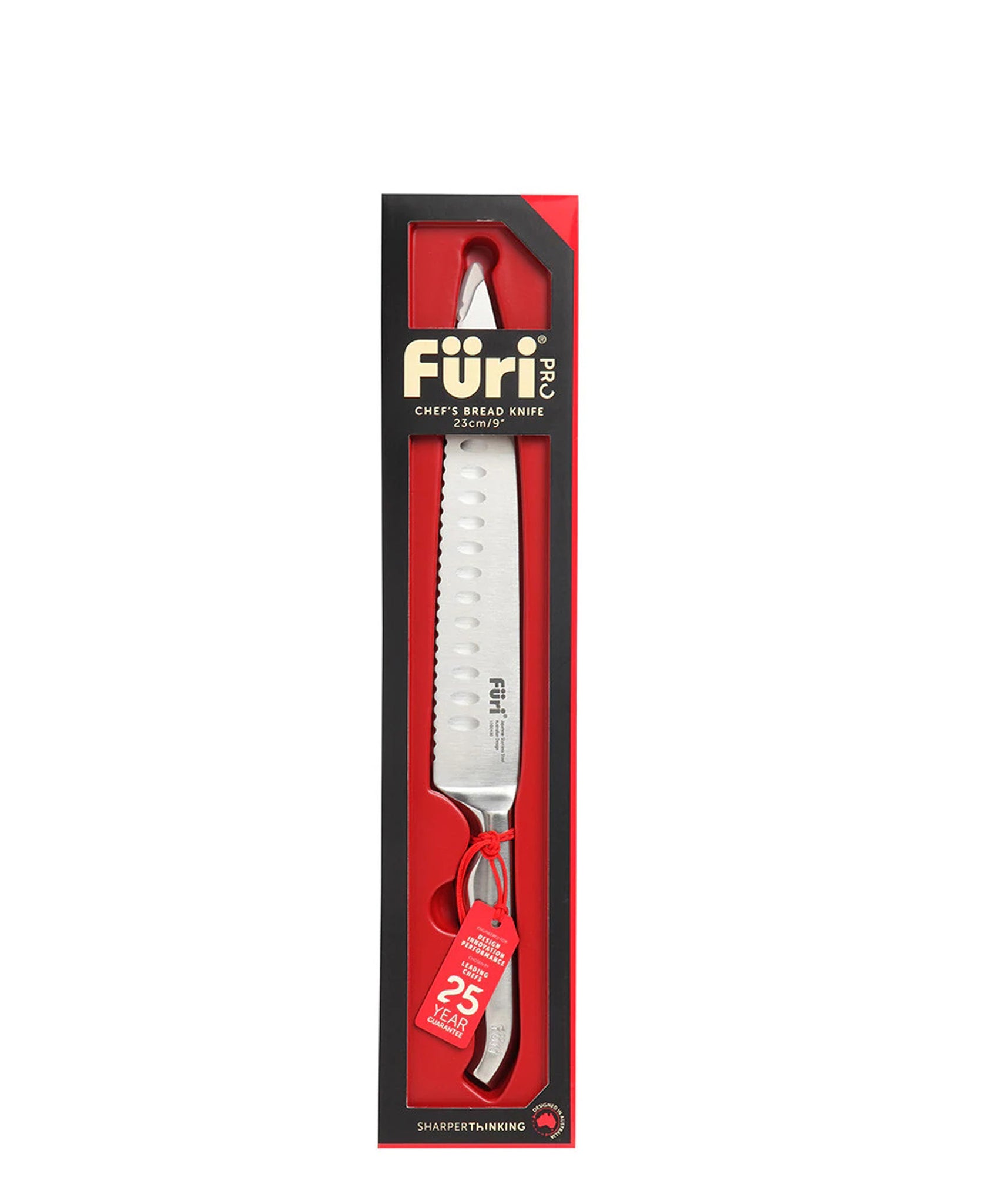 Furi Pro Chef’s Bread Knife 23cm - Silver