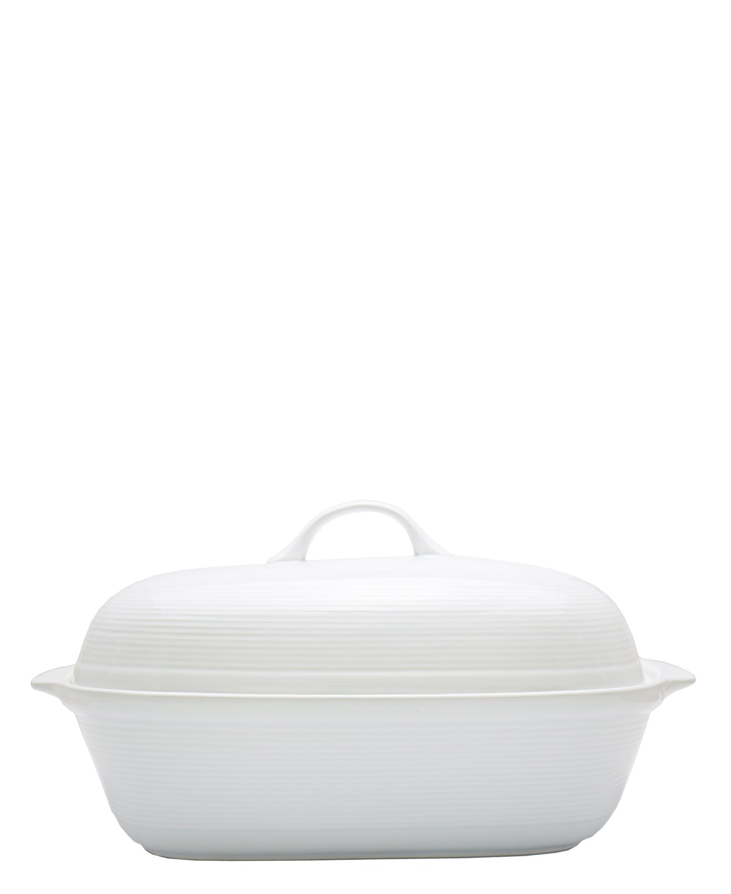 Eetrite Rectangular Casserole With Lid 37.5cm - White