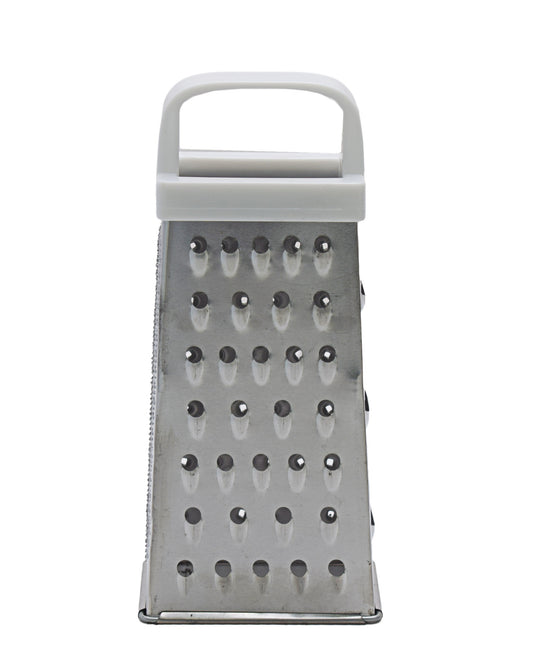 Hillhouse 4 Way Stainless Steel Grater - Silver & White