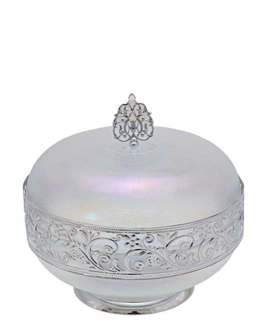 Bursa Collection Pamuk Sugar Bowl - Silver