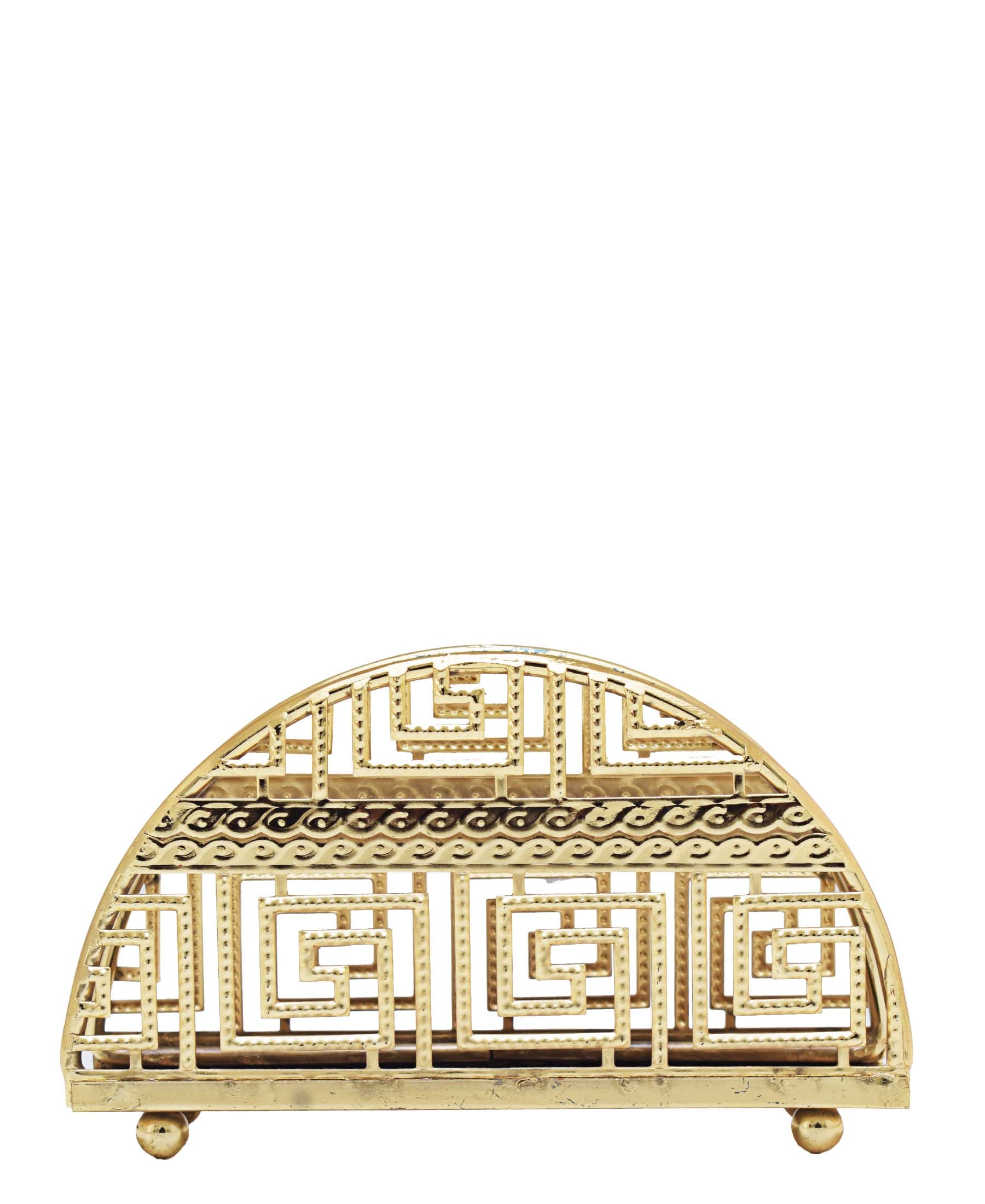 Bursa Collection Versace Napkin Holder - Gold