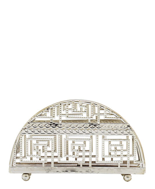 Bursa Collection Versace Napkin Holder - Silver