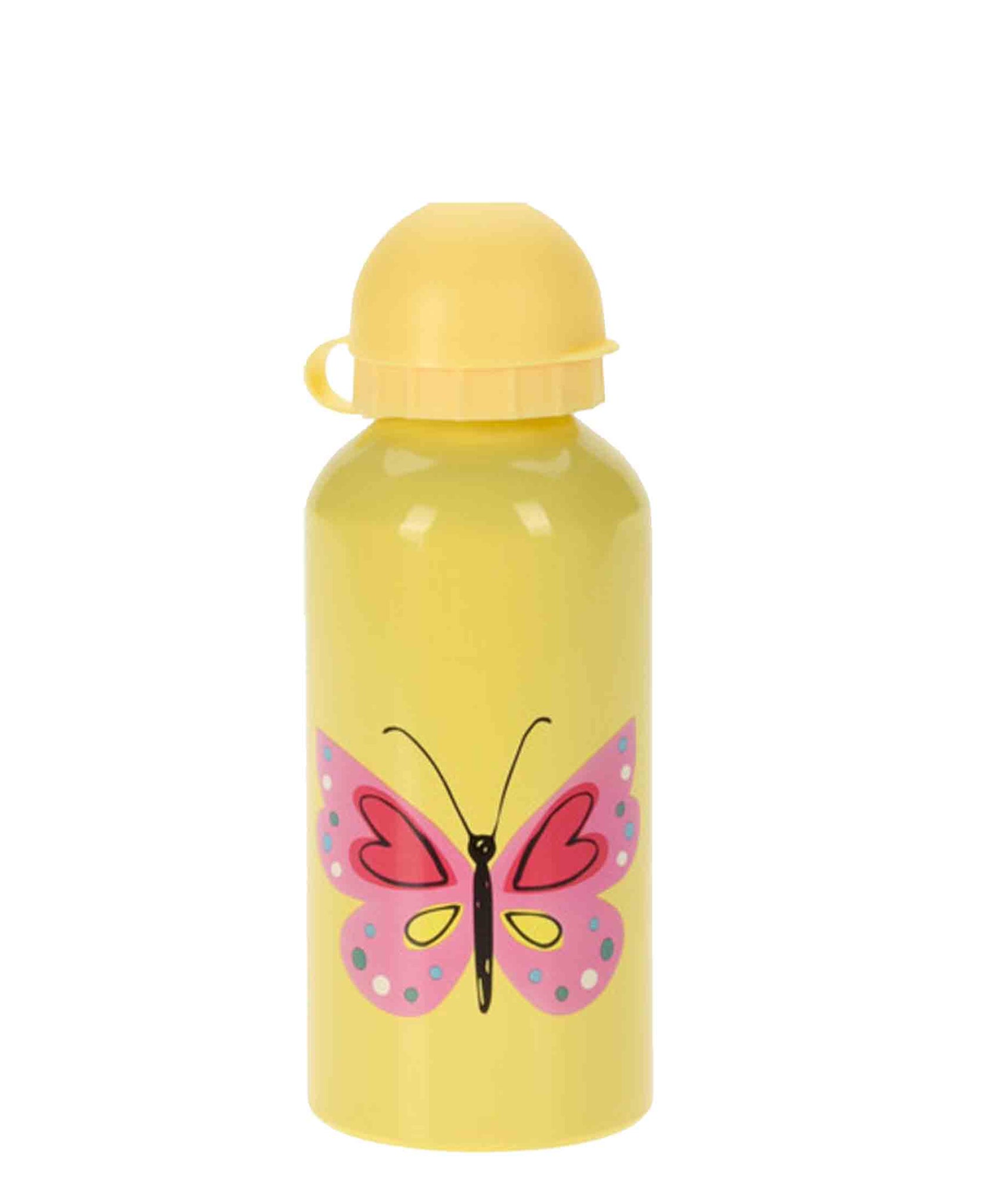 Kiddies Sport Bottle 350ML With Animal Print - Yellow