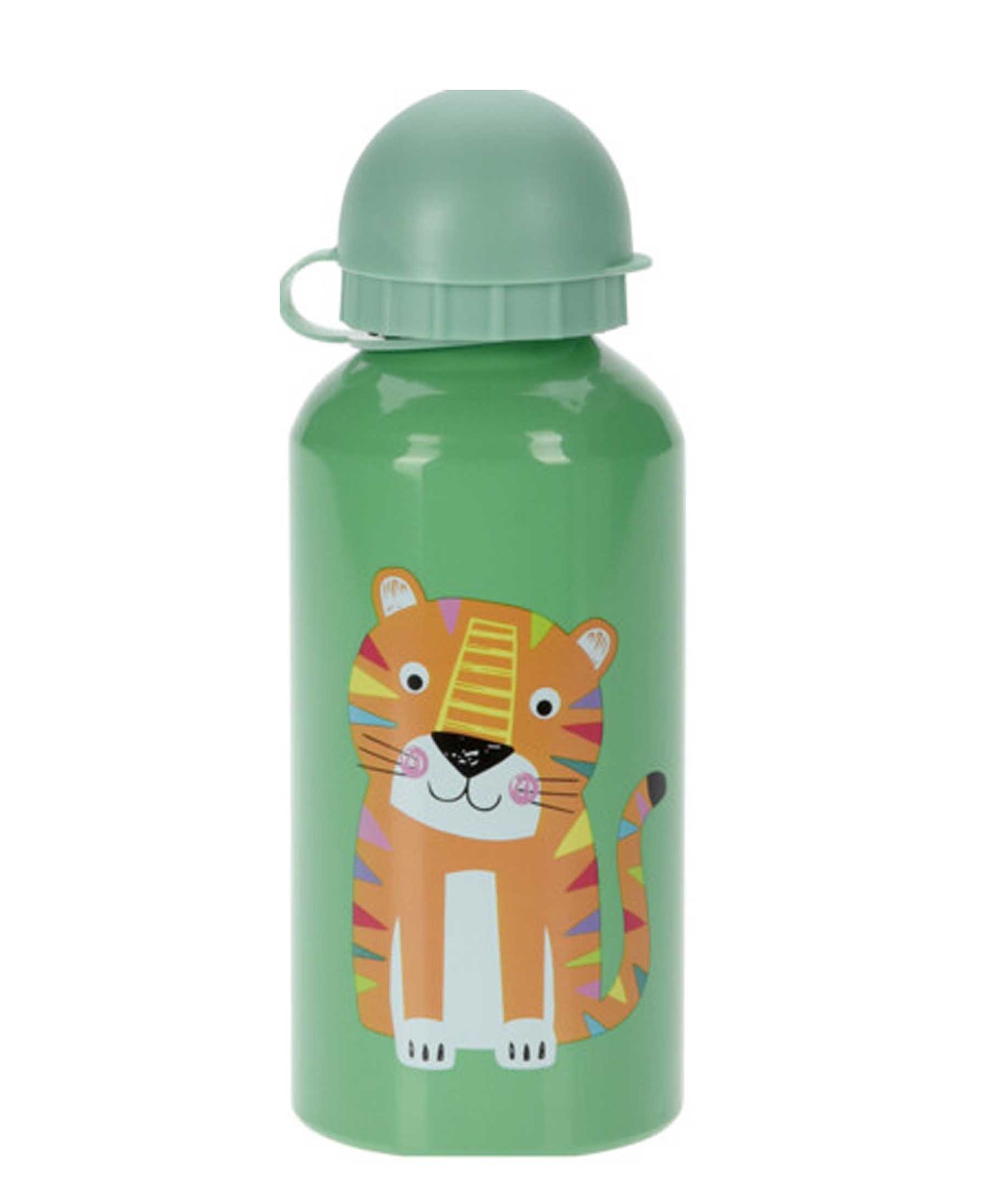 Kiddies Sport Bottle 350ML With Animal Print - Green