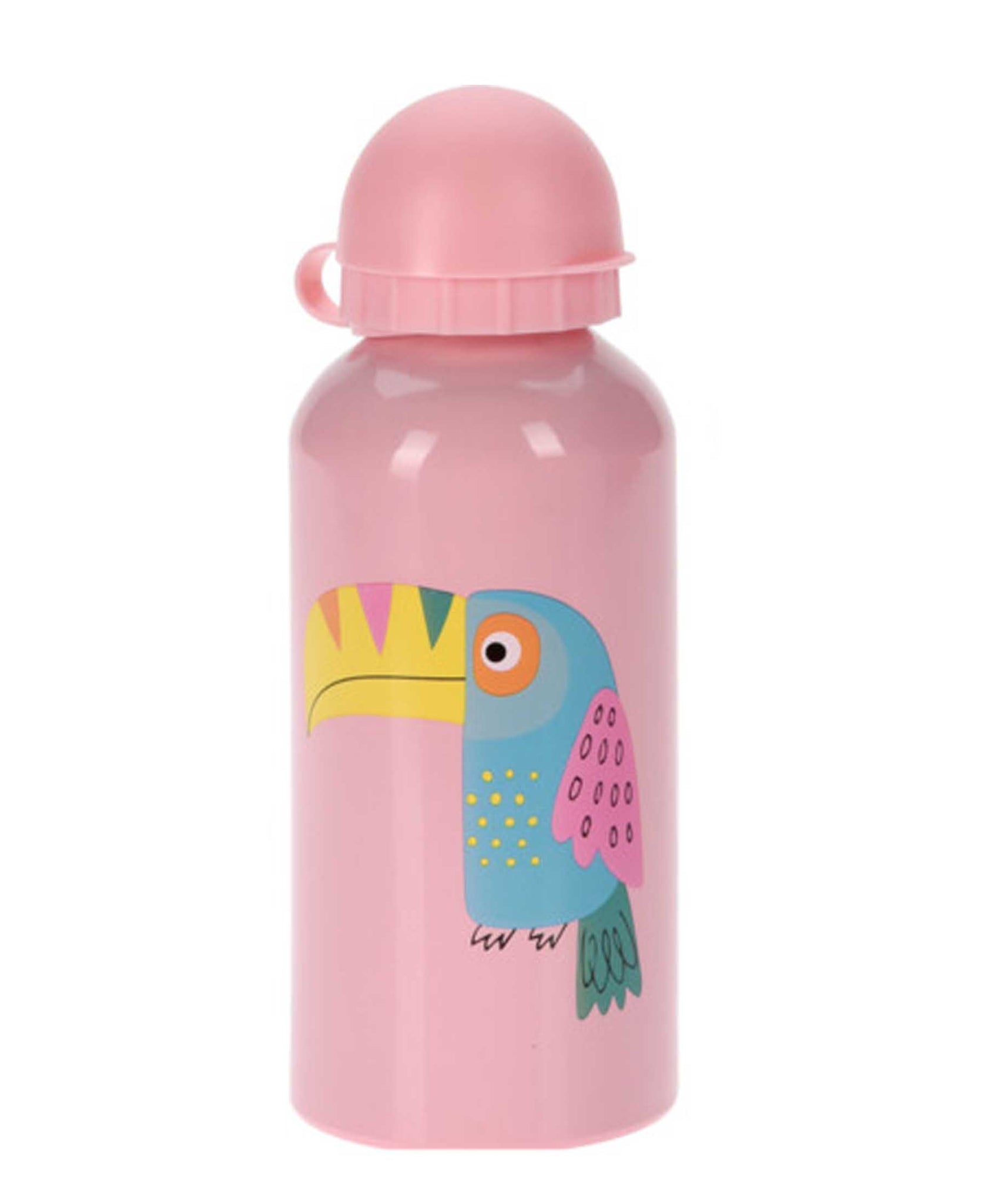 Kiddies Sport Bottle 350ML With Animal Print - Pink