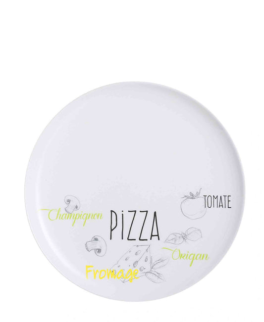 Luminarc Friends Time Pizza Plate 32cm - White