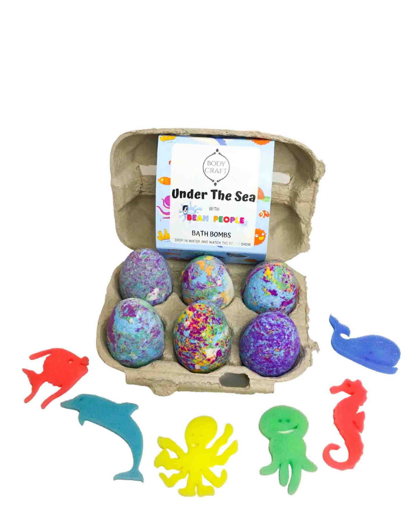 Bodycraft Under The Sea Egg Box - Assorted