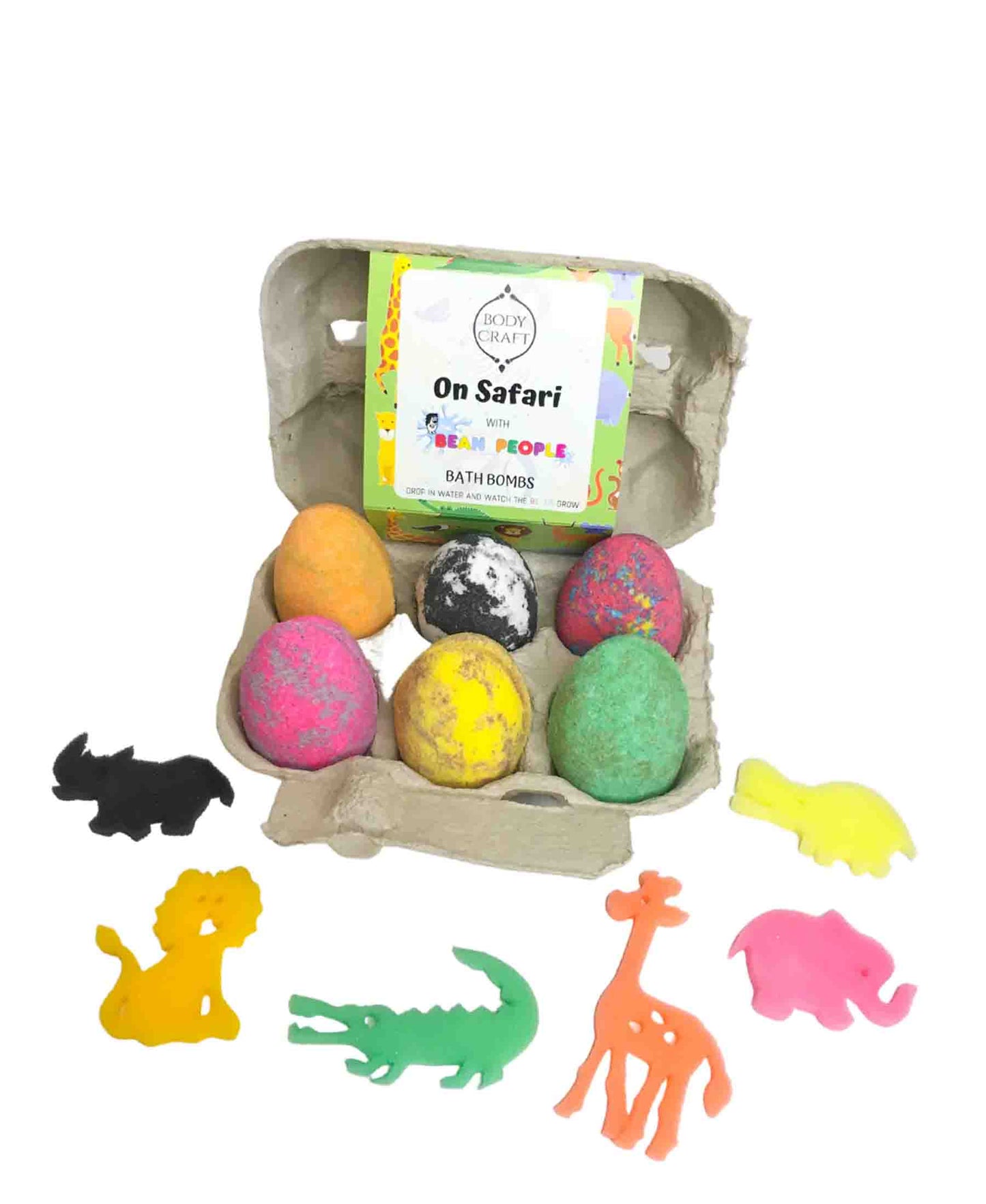 Bodycraft Safari Egg Box - Assorted