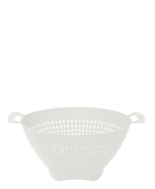Kitchen Life Colander & Strainer With Handles - White
