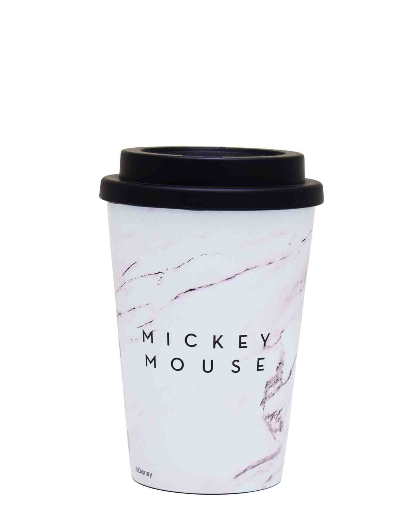 Mickey Mouse 390ML Double Wall Travel Mug - White