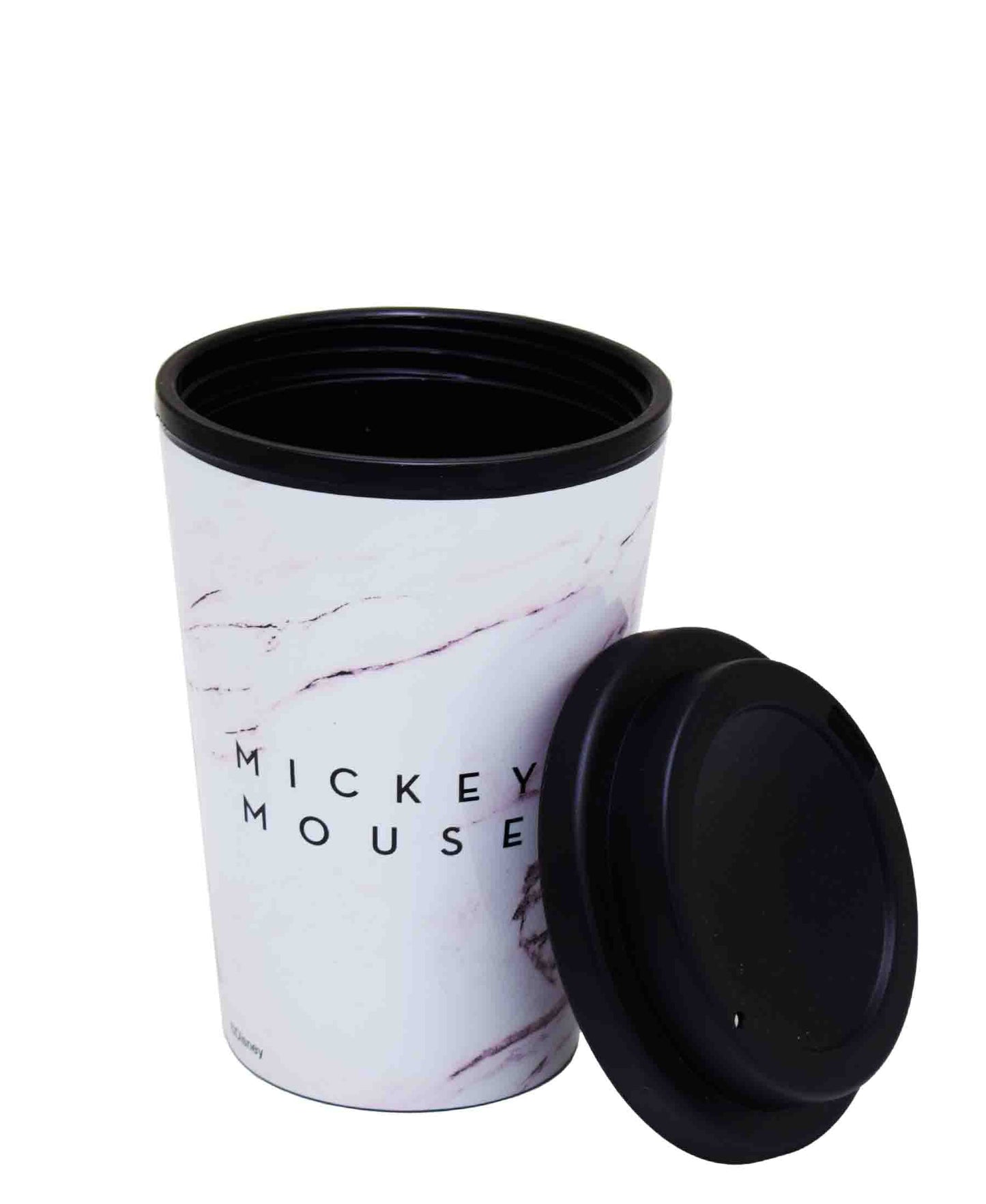 Mickey Mouse 390ML Double Wall Travel Mug - White