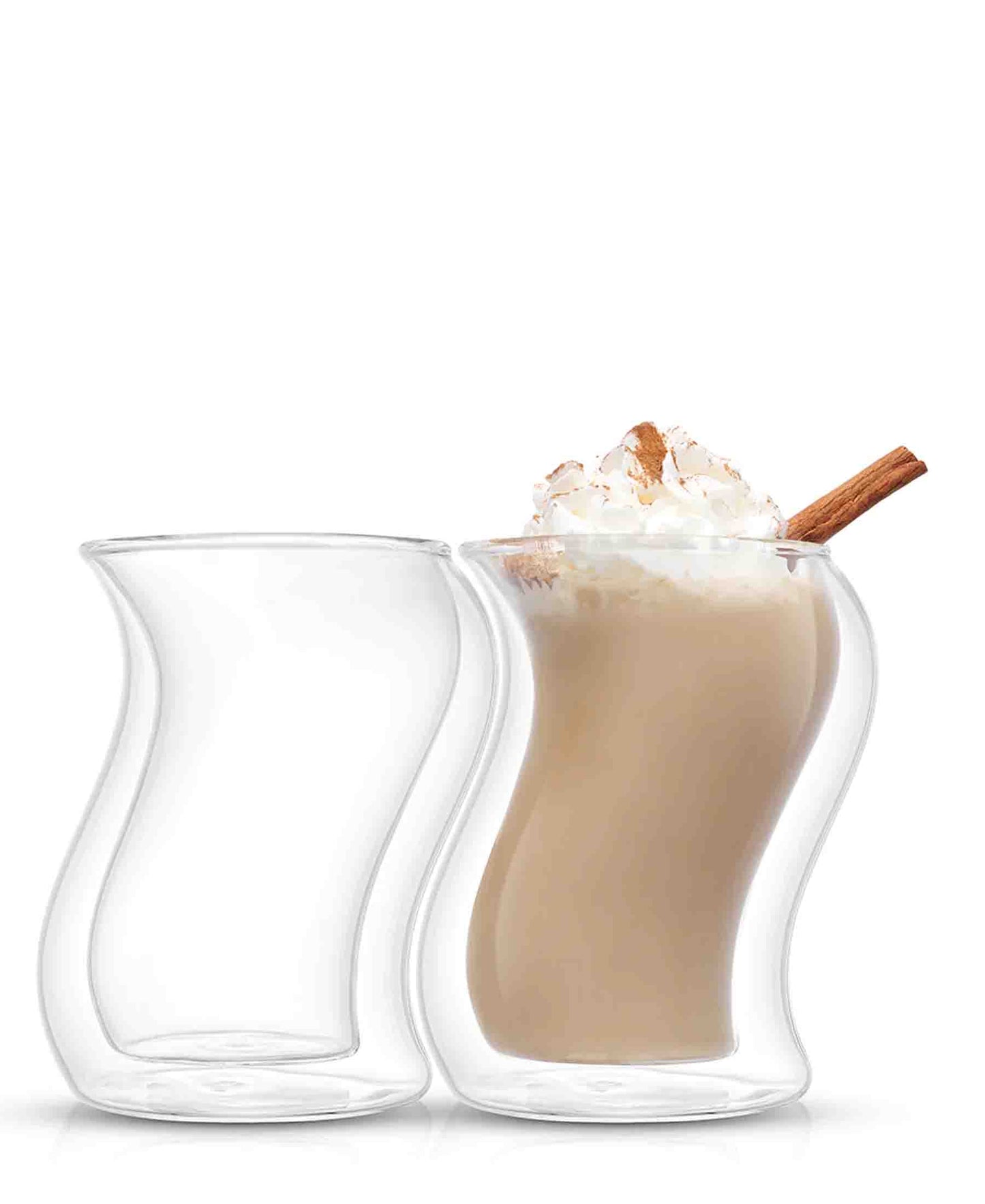 The Barista Borosilicate Double Wall Glasses 250ml - Clear