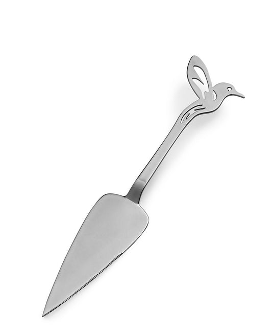 Carrol Boyes Cake Lifter Long Hummingbird - Silver