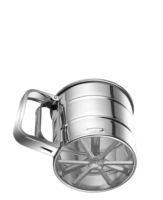Kitchen Life Stainless Steel Flour Sifter - Silver