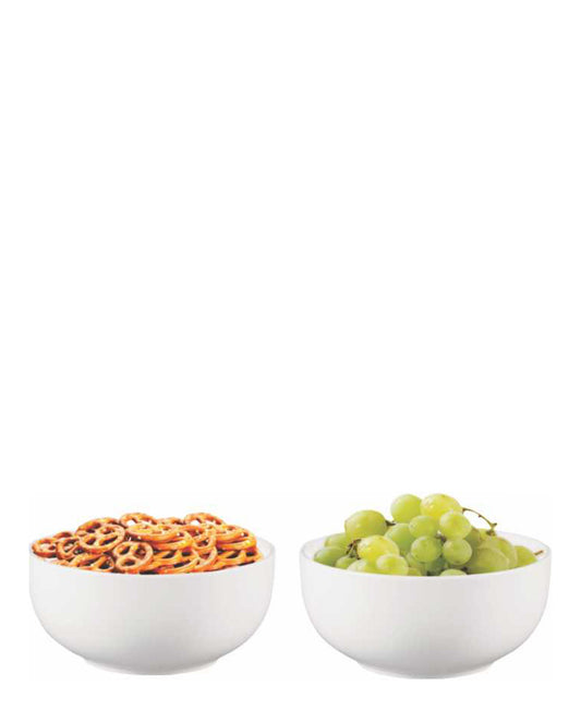 Home Classix Nibble & Snack Bowls Set of 2 - White