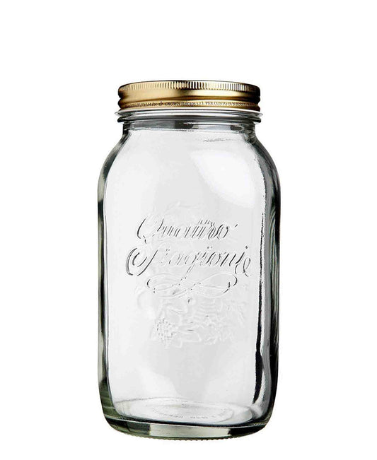 Bormioli Rocco Quattro Stagioni Preserving Jar 1.5 Litre - Clear