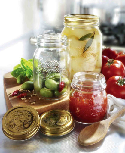 Bormioli Rocco Quattro Stagioni Preserving Jar 1Litre - Clear