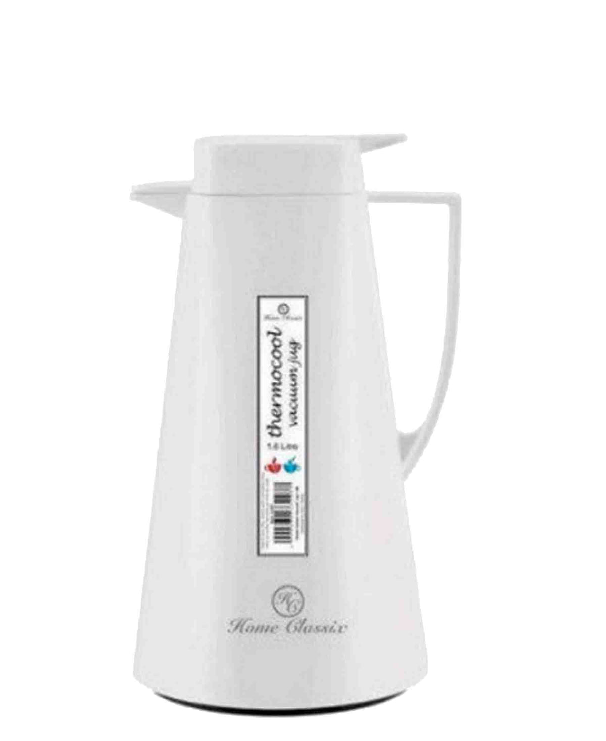 Home Classix Thermocool Vacuum Jug 1.6L Pearl The Culinarium