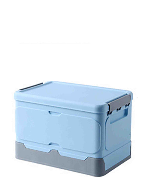 Fine Living Small Foldable Storage Clip Boxes - Blue