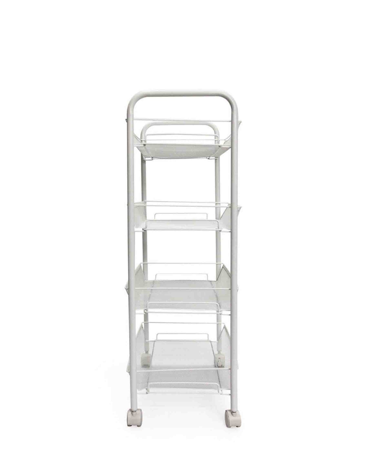 Fine Living Limber 4 Layer Trolley - White