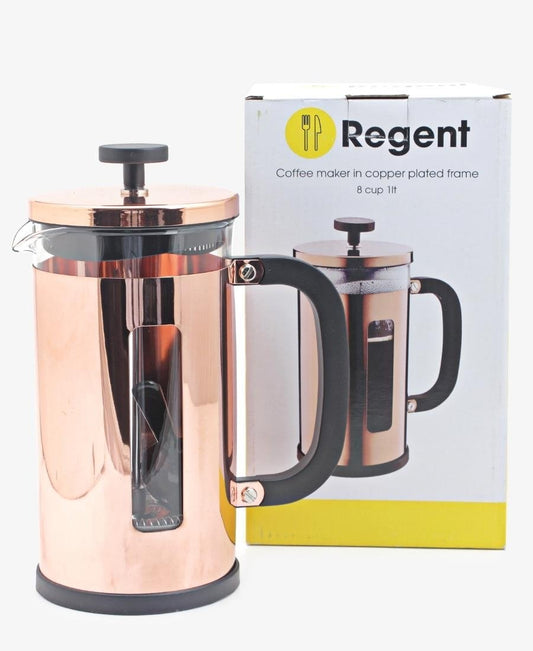 Regent 1L Coffee Maker - Rose Gold