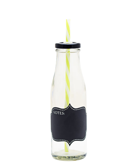 Consol Milkshake Bottle With  Black Notes