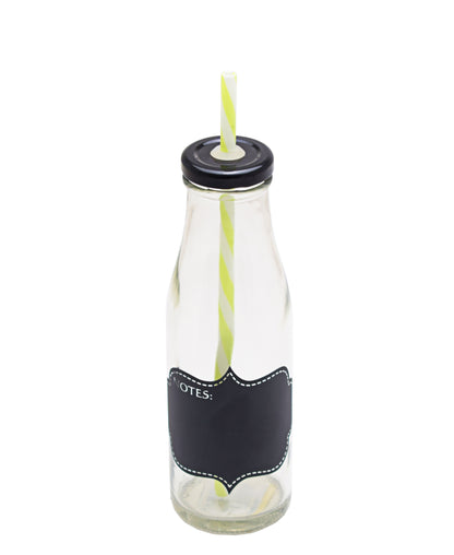 Consol Milkshake Bottle With  Black Notes