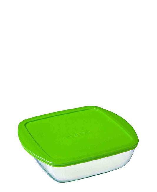 Pyrex Cook & Store 0,4Lt Rectangular Dish With Lid - Clear