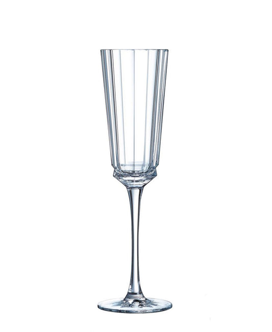 Cristal D'Arques Macassar 170ml Flute Glass 6 Piece - Clear