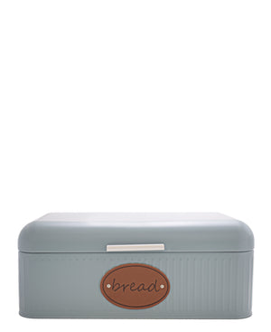 Kitchen Life French Bread Bin & Canister Set - Duck-Egg Blue