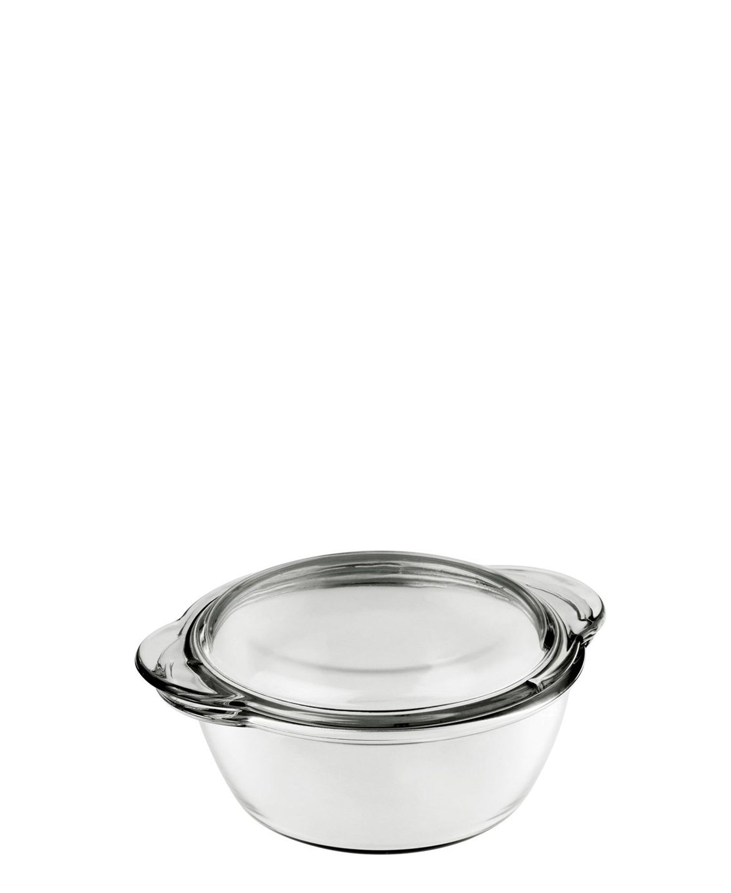 Marinex Small Round Casserole 1LT - Clear