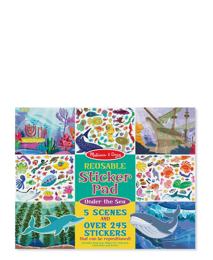 Melissa & Doug Reusable Sticker Pad Under The Sea