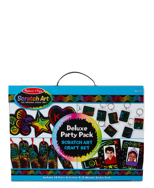 Melissa & Doug Scratch Art Deluxe Party Pack
