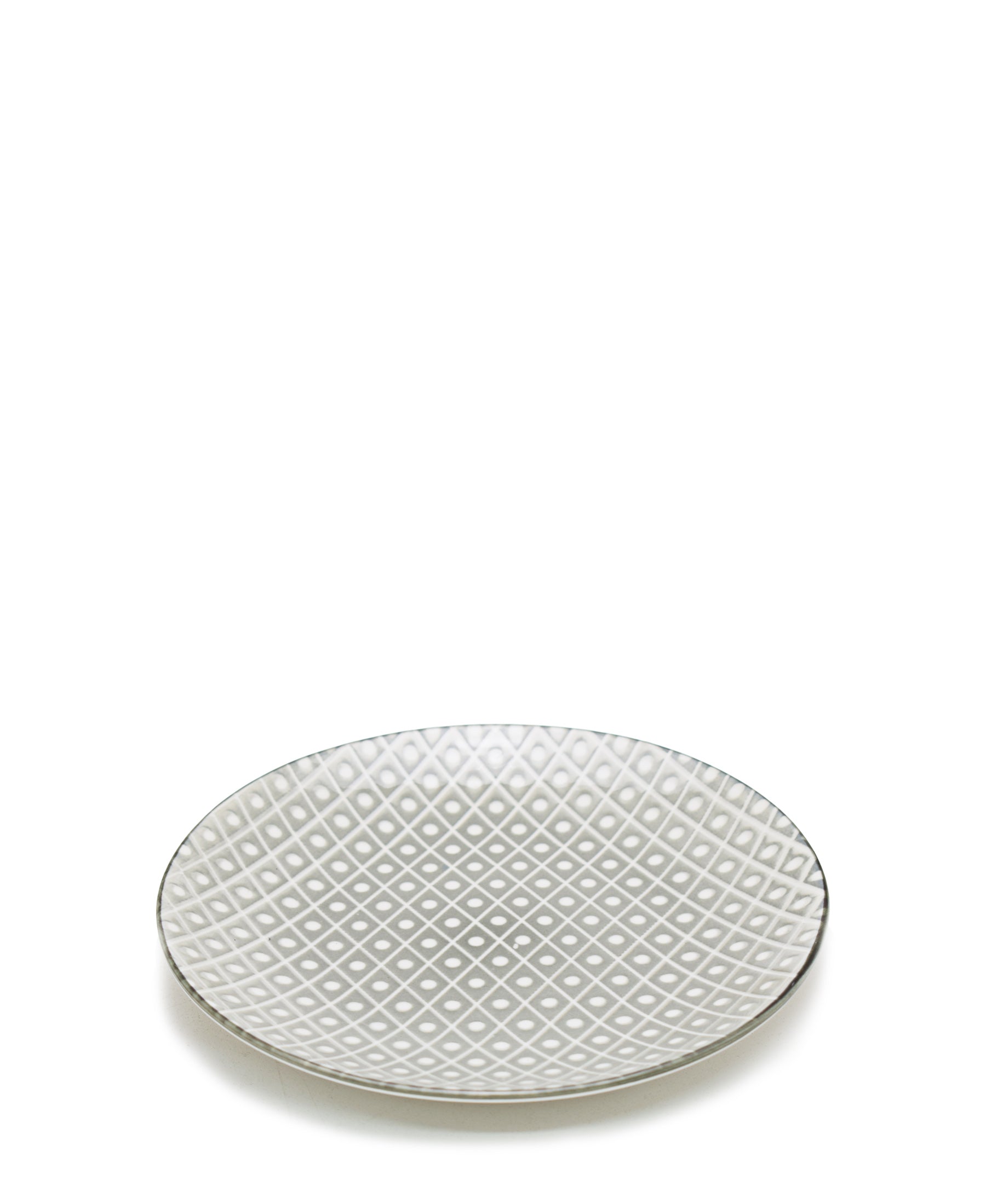 Shanghai Side Plate 7.5cm - Grey