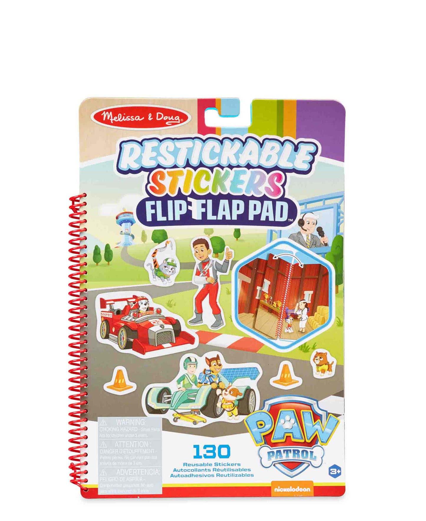 Melissa & Doug Paw Patrol Restickable Stickers - Ultimate Rescue