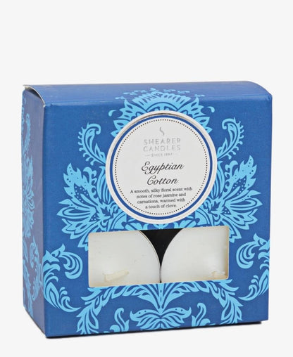 Egyptian Cot Tea Lights - Blue