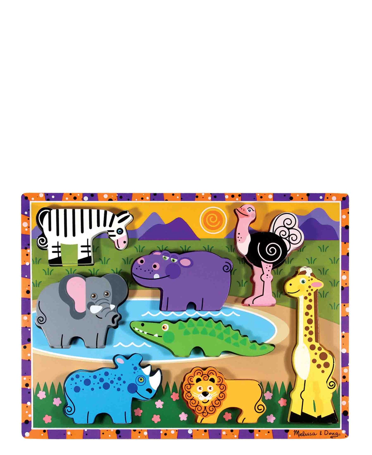 Melissa & Doug Safari Wooden Puzzle