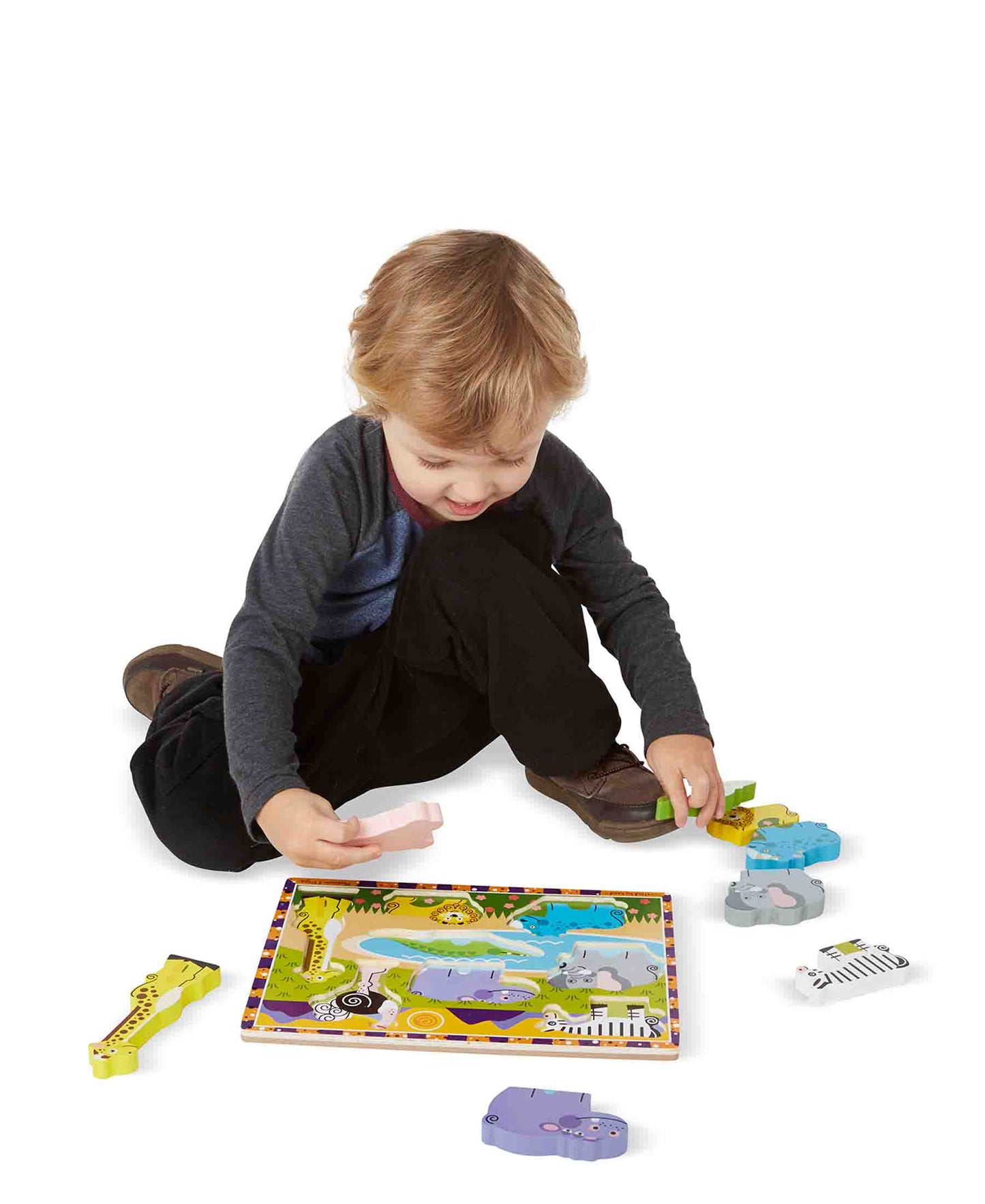 Melissa & Doug Safari Wooden Puzzle