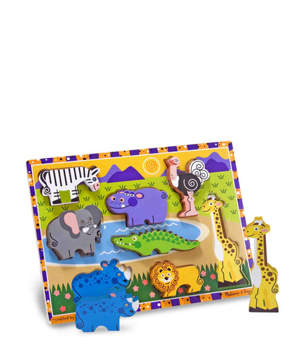 Melissa & Doug Safari Wooden Puzzle