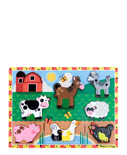 Melissa & Doug Farm Wooden Puzzle