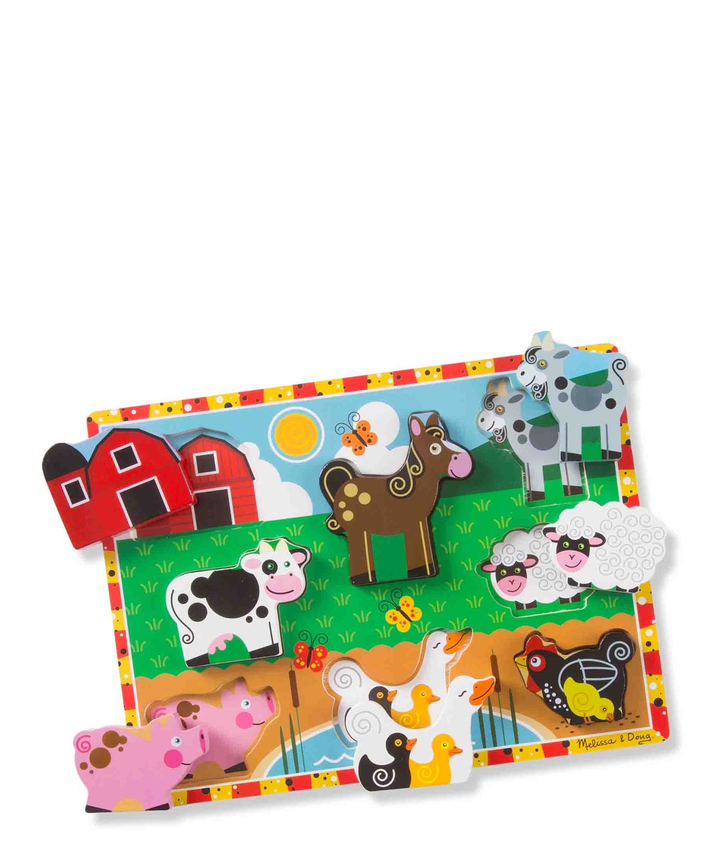 Melissa & Doug Farm Wooden Puzzle