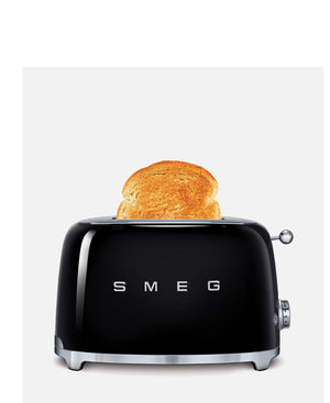 Smeg Retro 2 Slice Toaster - Black